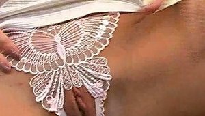 White Butterfly Crotchless Panties Free Porn 2b Xhamster