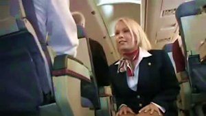 Stewardess Fucked Back By The